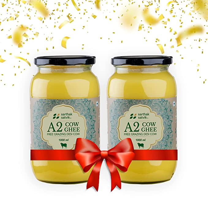 Desi A2 Cow Ghee Combo Pack (1000ml+1000ml)