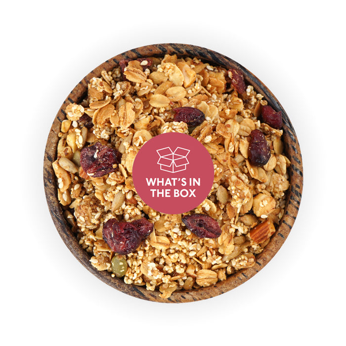 Cranberry Super Grain Granola