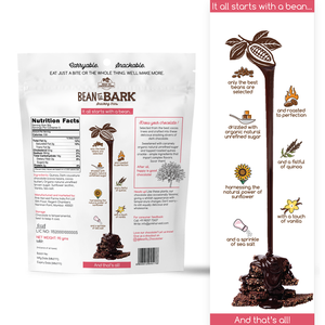 Bean To Bark - Dark Chocolate Quinoa Crackle