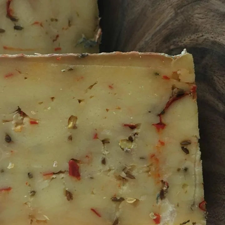 Cheddar cheese cumin and chilli