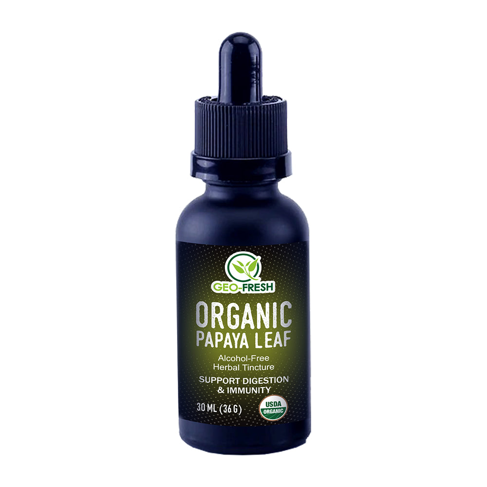 Organic Papaya Leaf Tinctures